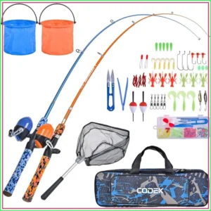 Beginner kids outdoor fishing set