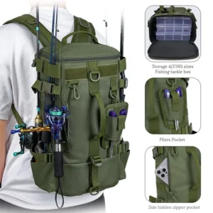 Large Capacity Fishing Gear Backpack