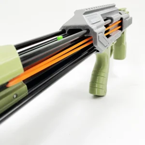 Continuous-fire outdoor catapult launcher