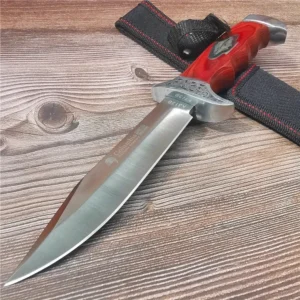 Outdoor camping survival hunting knife
